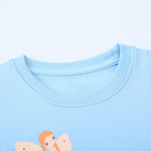 Image of Hongshilian Unisex Kids Cute Cartoon Cotton Sweater Shirt