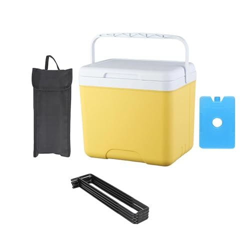 ＡＷＨＡＯ Nevera portátil con Aislamiento, Nevera portátil, portátil para Playa, Camping, Barbacoa al Libre, 15l
