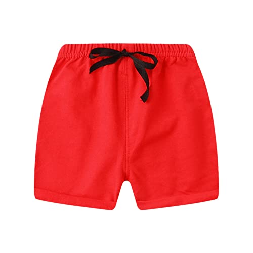 Moonker Athletic Shorts for Baby Boys Solid Color Pull on Sport Cotton Shorts Toddler Boys Stretchy Soft Dark4