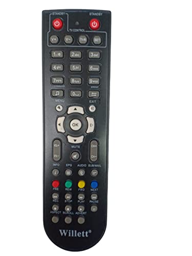 Image of ANM Compatible Remote Control for Willett Set Top Box