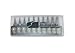 ATK67 6 Point Star Security Bit Set with Security Bits (Torx TR Style with Pin In Hole), for Screwdriver Handle for 1/4 Inch Bits. Tool Sizes T4, T5, T6, T7, T8, T9, T10, T15, T20, T25)