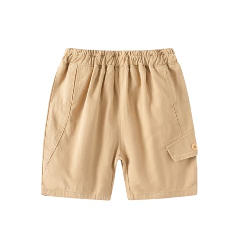 Meufam Toddler Boy Solid Color Sweats Short Pants Sport Jogger Cotton Casual Active Playwear Sweats Pants Basic Sweatpants