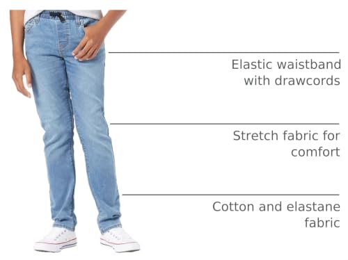 Pull On Slim Fit Jean, (New) Boys Let's Go Sig, 4 - image 4
