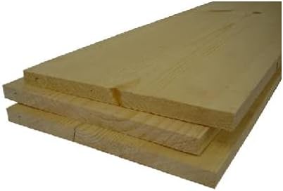Alexandria Moulding 12 in. W x 6 ft. L x 1 in. Pine Board