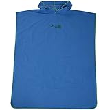 100% neue hohe Qualit？t Katigan Neue Schnell Trocknende Wickel Kommode Bade Tuch im Freien Erwachsene mit Kapuze Strand Tuch Poncho Frauen M？Nner Bade Mantel Hand TüCher Bade Anzug Mantel Blau