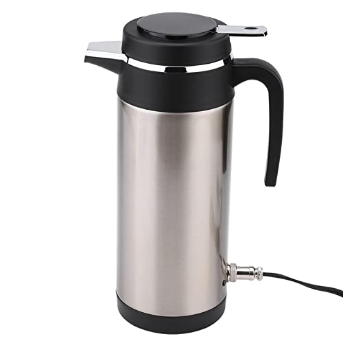 Car Kettle Boiler Sunsbell 1200ml Car Heating Travel Cup Stainless Steel Mug Car with DC 12V for Car