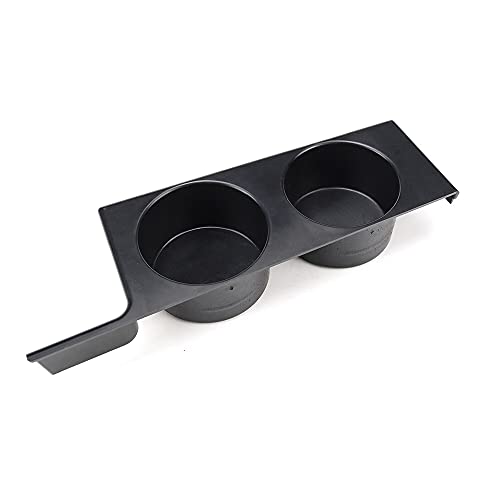 Dacvgog Portavasos de coche con volante a la derecha para E39 5-Series 525I 528I 530I 540I M5 1997-2003 soporte frontal portátil para bebidas