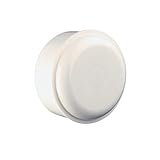 Caja de superficie redonda para conexiones eléctricas D.63x31mm Electro dh 36.460 de color blanco con tapa roscada. IP20 – IK03