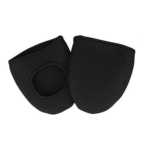 ARTSEWPLY Neoprene Bike Shoe Covers 2 Pairs Anti-Slip and Heat Retaining for Safe Riding