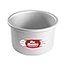 Fat Daddio's Anodized Aluminum Round Cake Pan, 6 Inches by 4 Inches
