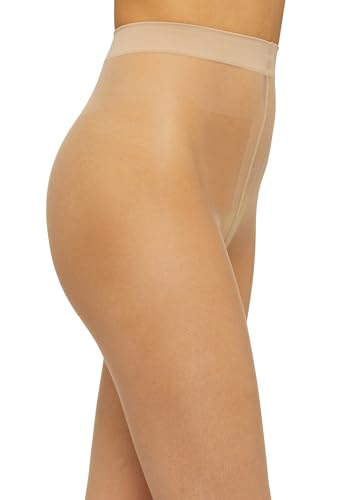 Image of Wolford Nude 8 Denier Sheer Tights for Women Ultra-Thin Comfortable Hosiery Elegant Pantyhose for Everyday Wear