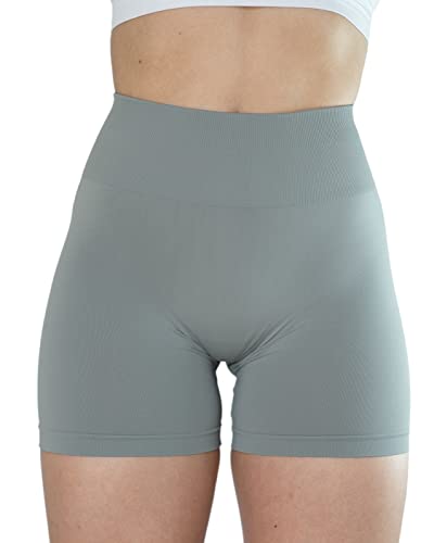Image of AUROLA Dream Collection Women Workout Shorts High Waist Gym Shorts, Scrunch Butt Seamless Athletic Shorts