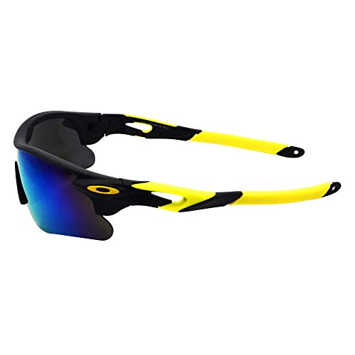 Peter Jones Blue Sports Unisex Sunglasses for Driving, Sports, Cycling (M007Y) - Image 4