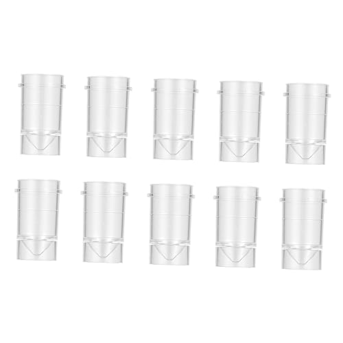 Veemoon 1000 Piece Cups Sample Bottle 1.5ml Medical Grade Plastic Fit for 700 Personal Professional Safe to Use