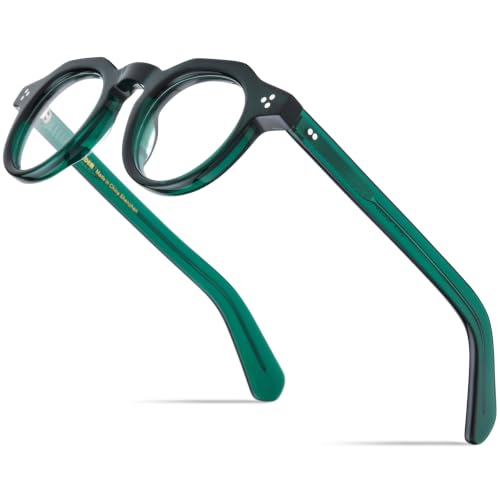 Image of HEPIDEM Acetate Glasses Frame Men Women Square Eyeglasses Optical Spectacles MZEPH