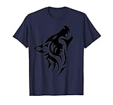Wild Wolf Pack Team - Retro Vintage Wildlife Lone Black Wolf T-Shirt