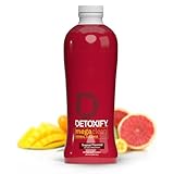 Detoxify – Mega Clean Herbal Detox Cleanse Drink – Full body cleanse detox for women and men - Same day results - Plus sticker