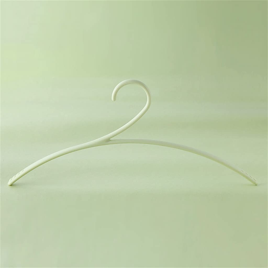 MOBYGKFY Portable Plastic Display Hanger Windproof Wardrobe Coat Shirt Suit Hanger Clothes Storage Rack(Vert)