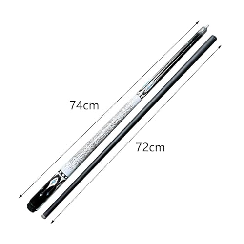 Taco de billar de fibra de carbono punta 12.5 mm 57.68 pulg. miniatura 3
