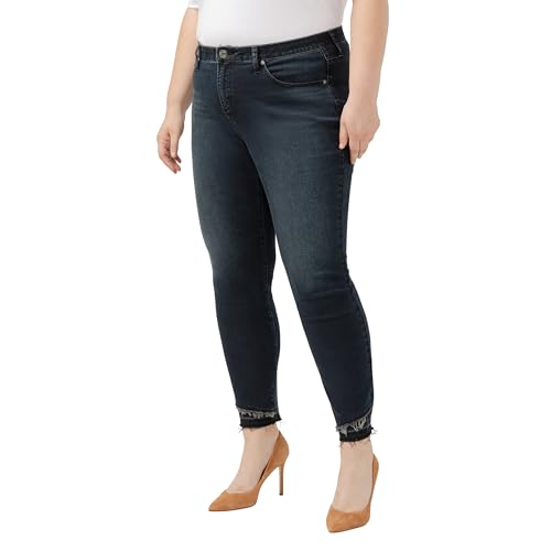 JAG Jeans Women's Plus Size Cecilia Mid Rise Skinny Jeans-Legacy2