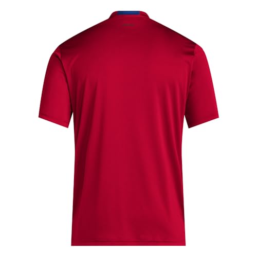 adidas Mens D4t Graphic Crew Neck Short Sleeve Training Casual Tops Casual - Red2
