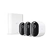 Arlo Pro 3 – Home Security 3 Camera System, Wire-Free 2K Video with HDR, Color Night Vision, Spotlight, 160° View, 2-Way…