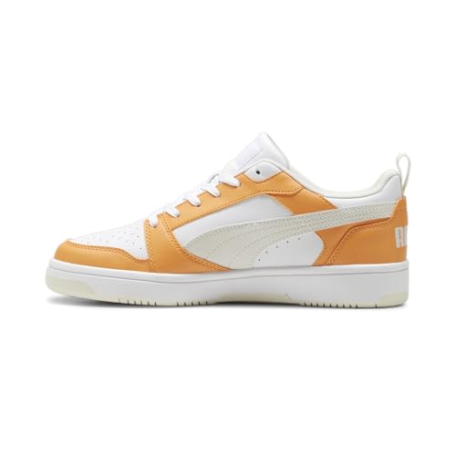 PUMA Mens Rebound V6 Low Lace Up Sneakers Shoes Casual - Orange3