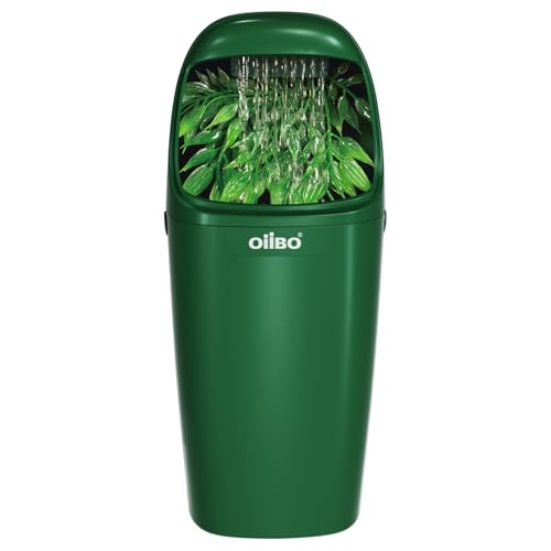 OIIBO Reptile Water Fountain Chameleon Water Dripper Reptile Water Dispenser with 800ml Large Capacity Terrarium Waterfall Drinking Fountain for Bearded Dragon Gecko Lizard