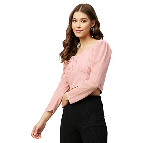 Image of Carlton London Women's Polyester Regular Fit Blouse