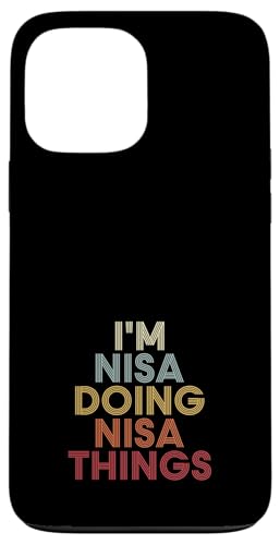 Nisa Name Nisa Personalized Name First Given �X�}�z�P�[�X iPhone 13 Pro Max �p