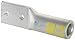 Morris Products 93130 Compression Lug, 2 Hole, Aluminum, 750mcm Wire Range, 1/2" Stud Size