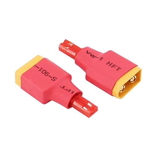 3 adaptadores macho XT60 a conector inalámbrico JST miniatura 2