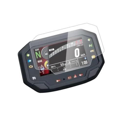 Película protectora ZX6R 2024 para rutas y viajes en moto con pantalla TFT protegida