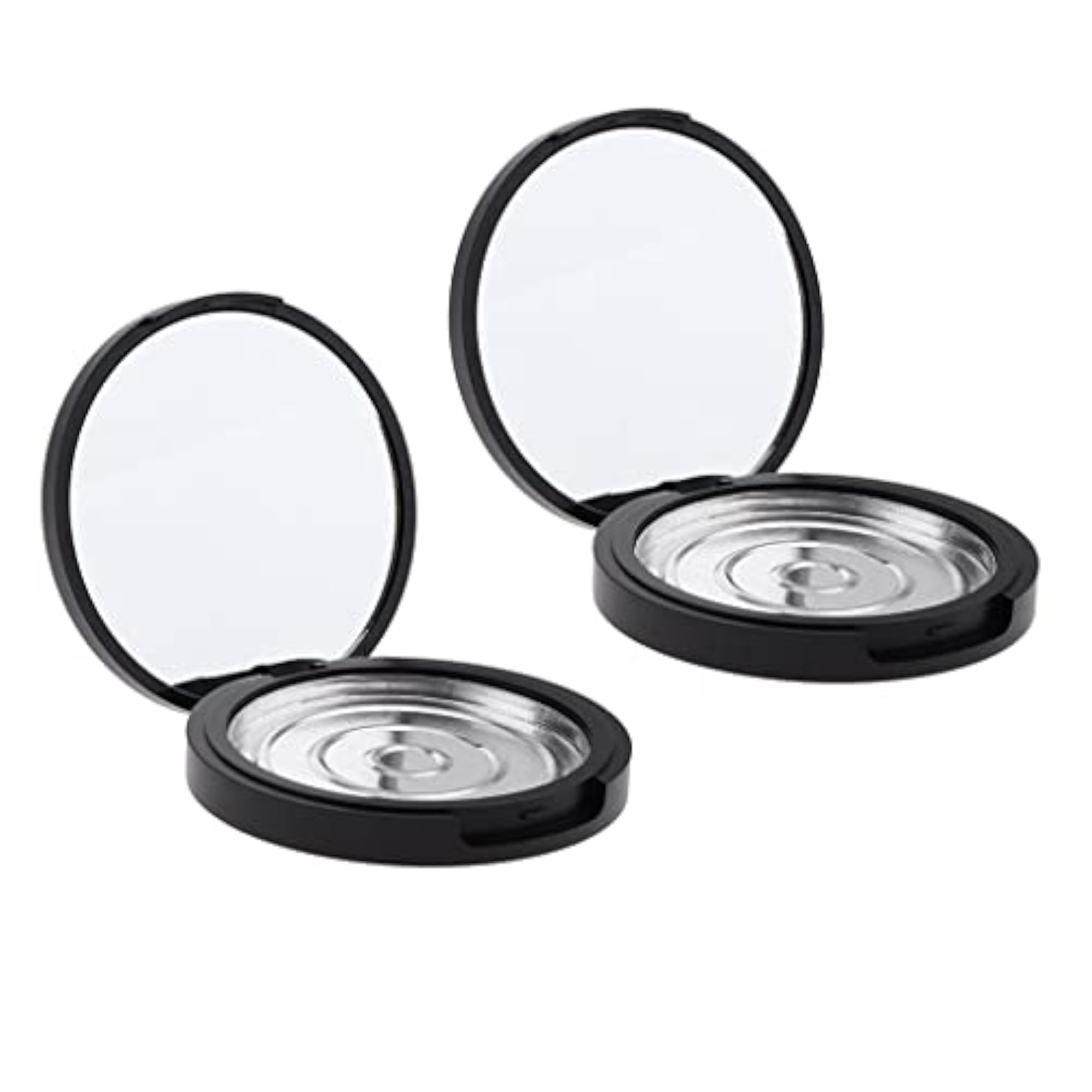 2X Empty Powder Cases Face Powder Blusher Makeup Jars