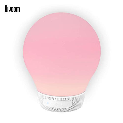 Preisvergleich Produktbild Divoom 23431 AuraBulb BT 4.0 Smart Music Lamp Lautsprecher