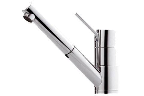 Grifo de cocina con ducha Luisina RC600P/DO cromo brillo Cover