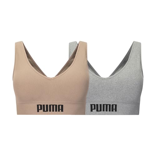 Image of Puma Women's 2 Pack Seamless Sports Bra
