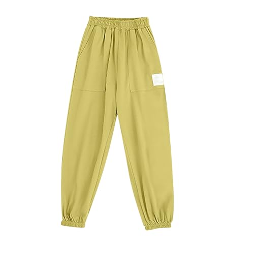 sfdgfhyf Kids Toddler Boys Solid Color Jogger Pants Elastic Waistband Baggy Sweatpants Boy Fall Casual Baby Boy