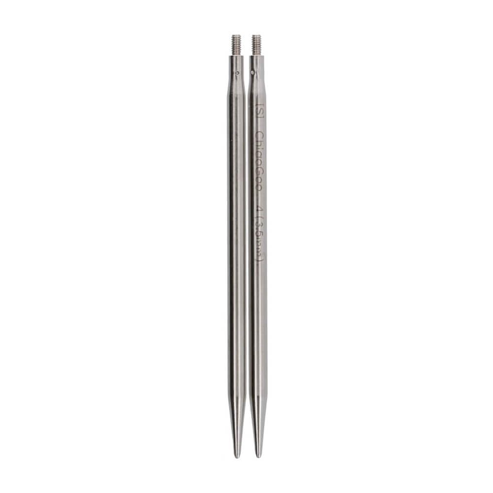 ChiaoGoo Twist Lace Interchangeable Needle Tips 8 cm 3.50 mm Silver 1 piece