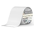 Rvhouse RV Roof Tape 6" x 50 Ft UV Resistant RV Sealant Tape Durable Waterproof and Airtight Adhesive for RV Roof Repair Camper Trailer Truck Boat Motorhome(White)