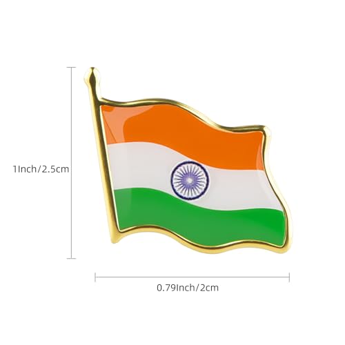 Image of Country Flag Brooch Metal Alloy Souvenir Pin Shirt Hat Backpack Jewelry Accessories Decoration Party Christmas Gift Badge International Travel Pin
