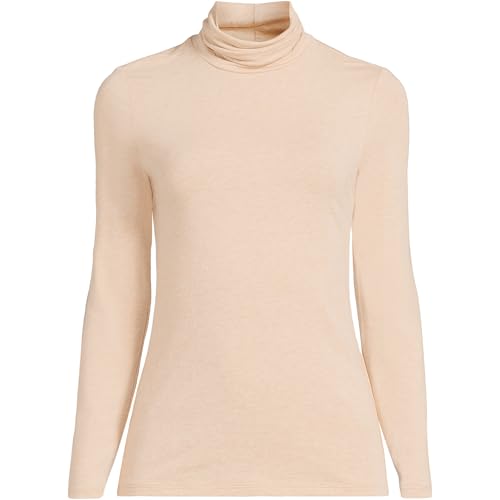Image of Lands' End Women's Jersey Knit Turtleneck