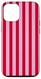 Red And Pink Striped Geometric Lines Pattern Cases