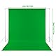 Green Screen Fotohintergrund: 2x3m Fotowand Hintergrund, Fotostudio Hintergrund für Fotografie, Grün Hintergrund Fotografie für Photo Video Studio, Fernsehen, Zoom, YouTube, Online-Meetings