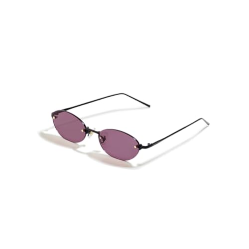 Image of SAM AND MARSHALL DUSK Sunglasses I Rimless I 400UV Protection I Metal Built I Oval Sunglass I Unisex