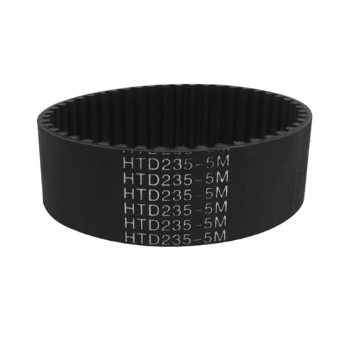 Courroie de distribution HTD 5M 245mm 49 dents pas 5mm largeur 15mm pour poulie synchrone