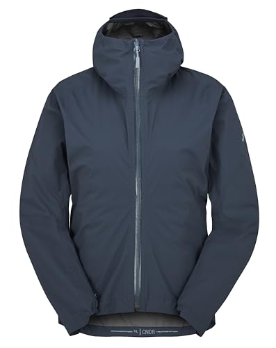 Veste légère et imperméable femme RAB Cinder Downpour pour le cyclisme et VTT