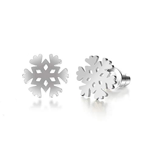 30 Pairs Multiple Minimalism Dainty Silver Earrings for Teen Girls-Cute Animal Earrings for Little Girls- Heart Shape Stud Earrings Set for Teens Women nickel free earrings for girls - Image 6