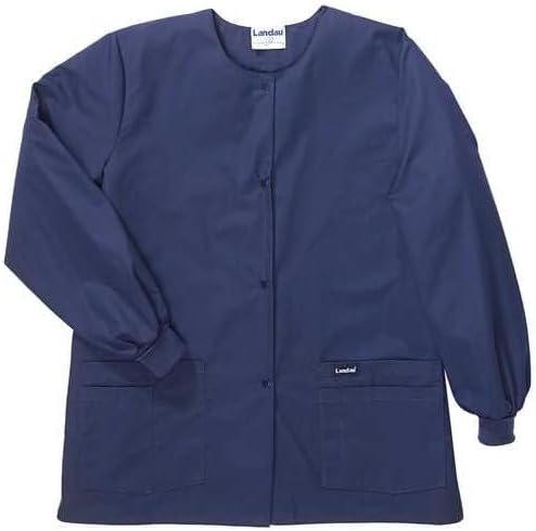 Landau Warm up Jacket, 2XL, Navy, Womens