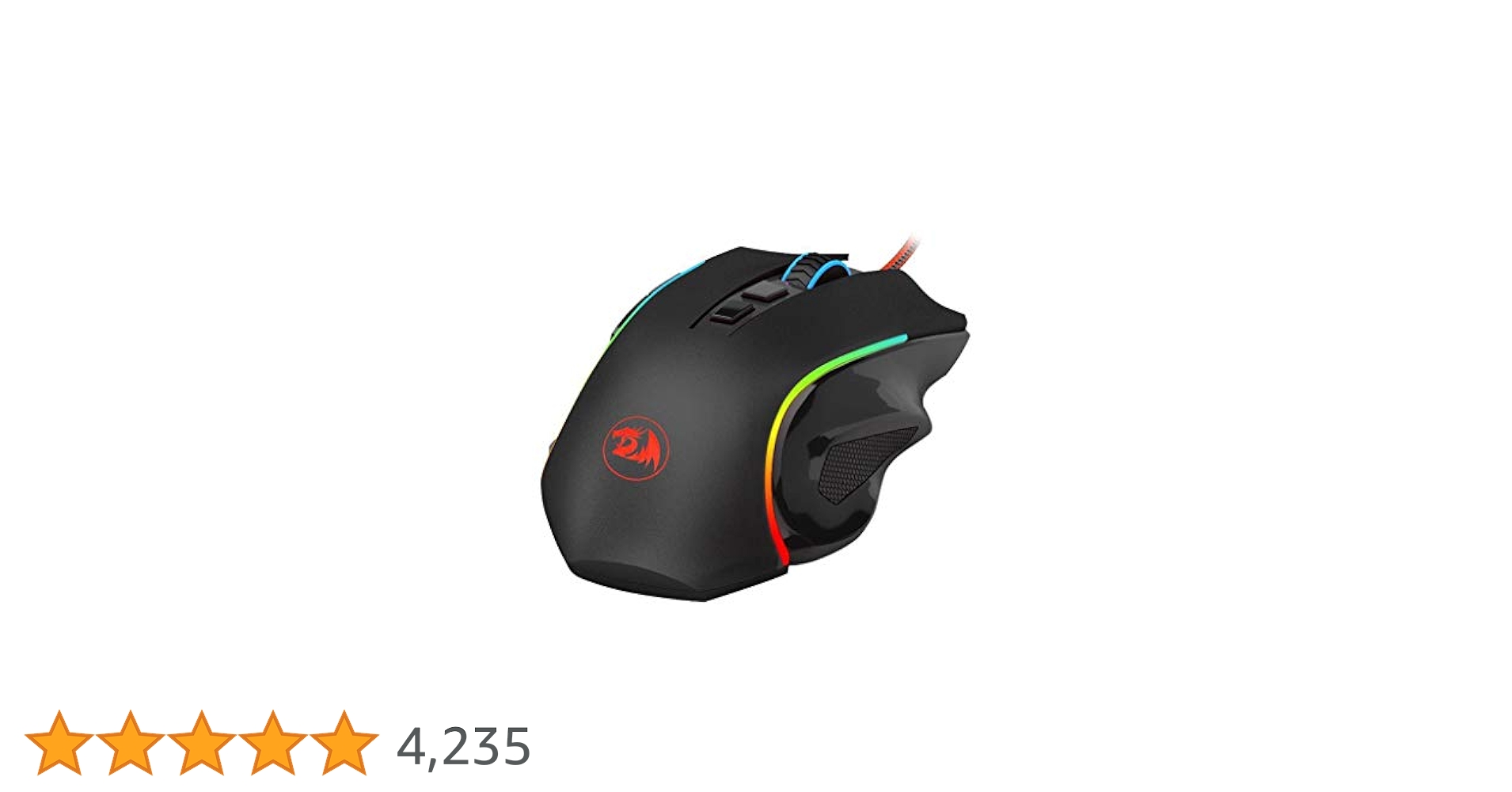 Amazon | Redragon Griffin M607 - mouse USB para videojuegos